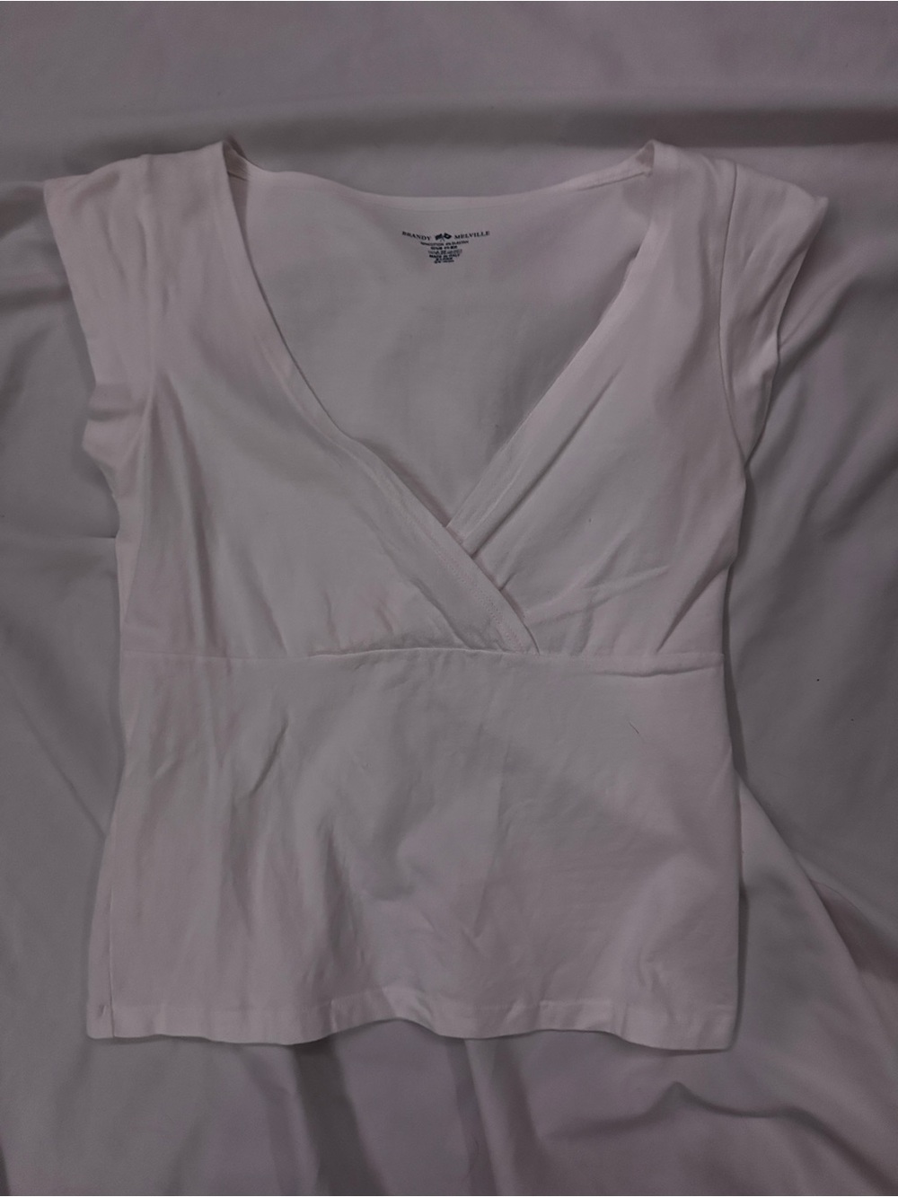 Brandy Melville White Amara Tank Top